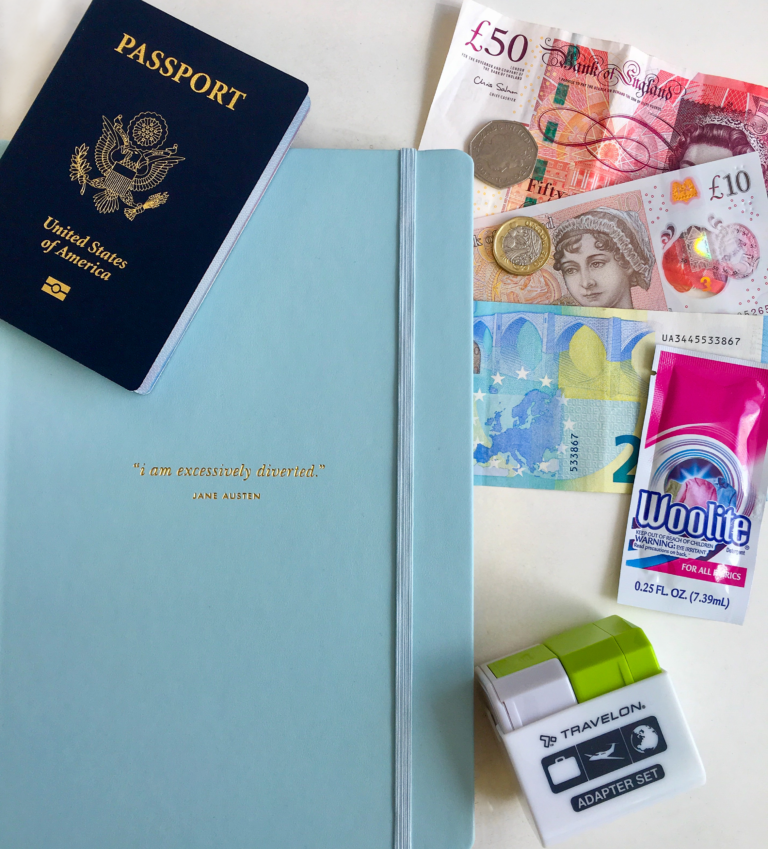A Girl's Travel Diary • 7 Must-Have Items for Traveling Abroad