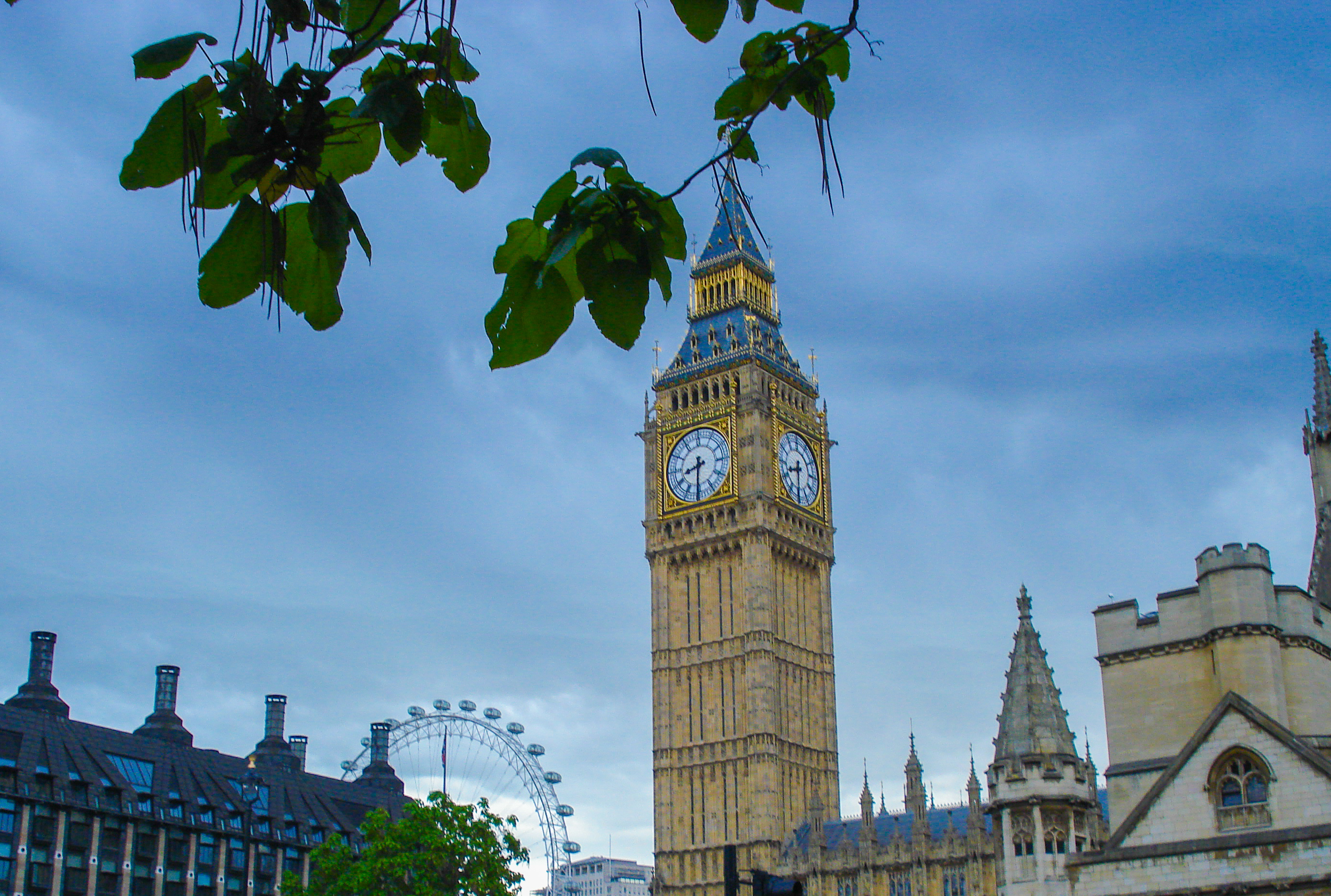 London Highlights Big Ben and London Eye